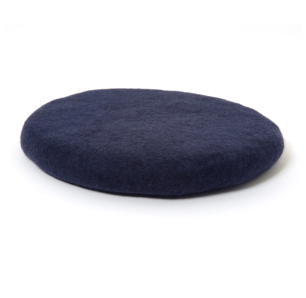 Coussin Chakati en feutre - marine